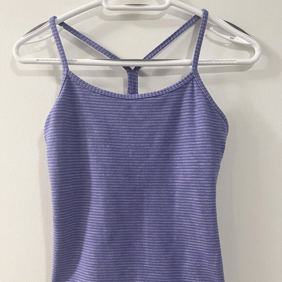 Lululemon Women's Exercise Tank Top, Size 6, Blue and Gray - Picture 2 of 11